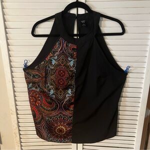 Cocktail tank top blouse